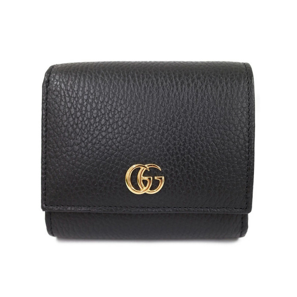 Gucci GG Marmont Leather Wallet Bi fold Short